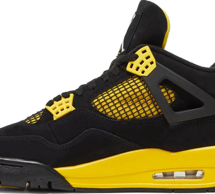 Nike Mens Air Jordan 4 Retro Sneakers - 'Thunder' 2023