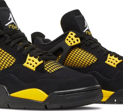 Nike Mens Air Jordan 4 Retro Sneakers - 'Thunder' 2023