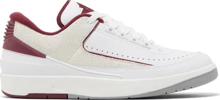 Nike Mens Air Jordan 2 Retro Low Sneakers - 'Cherrywood'