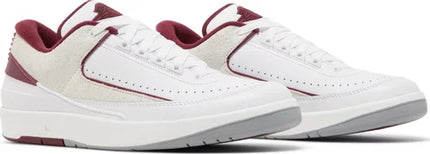 Nike Mens Air Jordan 2 Retro Low Sneakers - 'Cherrywood'