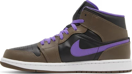 Nike Mens Air Jordan 1 Mid Sneakers - 'Palomino'