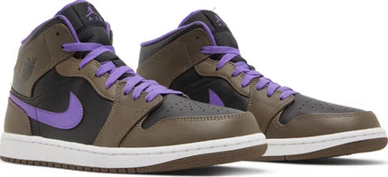 Nike Mens Air Jordan 1 Mid Sneakers - 'Palomino'