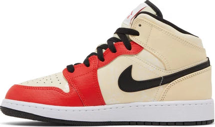 Nike Grade School Womens Air Jordan 1 Mid SS Sneakers - 'Dunk Contest'