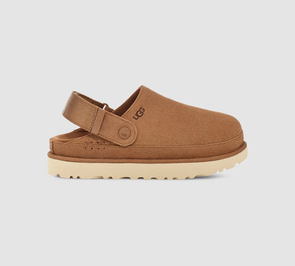 W Goldenstar Clog - CHESTNUT