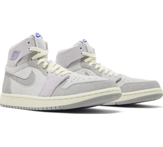 Nike Womens Air Jordan 1 High Zoom Comfort 2 Sneakers - 'Barely Grape'