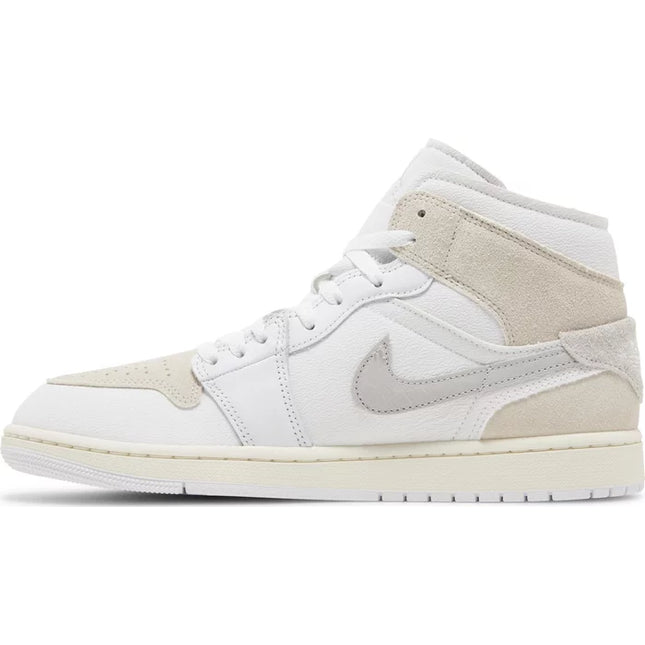 Air Jordan 1 Mid SE Craft 'Inside Out - White Sail'