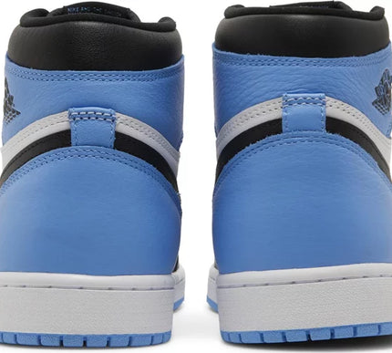 Nike Mens Air Jordan 1 Retro High OG Sneakers - 'UNC Toe'