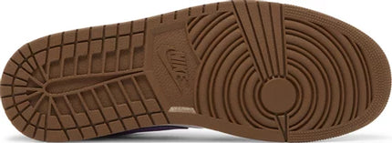 Nike Mens Air Jordan 1 Low Sneakers - 'Purple Mocha'