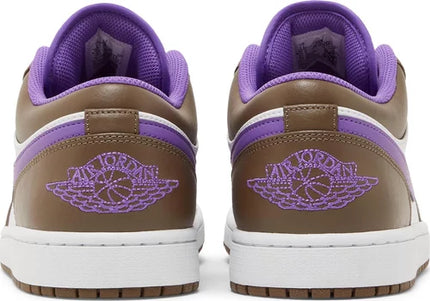 Nike Mens Air Jordan 1 Low Sneakers - 'Purple Mocha'