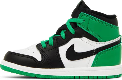 Nike Toddlers Air Jordan 1 Retro High OG Sneakers - 'Lucky Green'