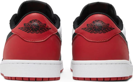 Nike Mens Air Jordan 1 Retro Low OG Sneakers - 'Black Toe'
