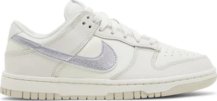 Nike Womens Dunk Low Sneakers - 'Sail Oxygen Purple'