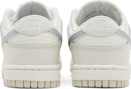 Nike Womens Dunk Low Sneakers - 'Sail Oxygen Purple'