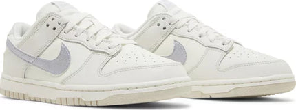Nike Womens Dunk Low Sneakers - 'Sail Oxygen Purple'