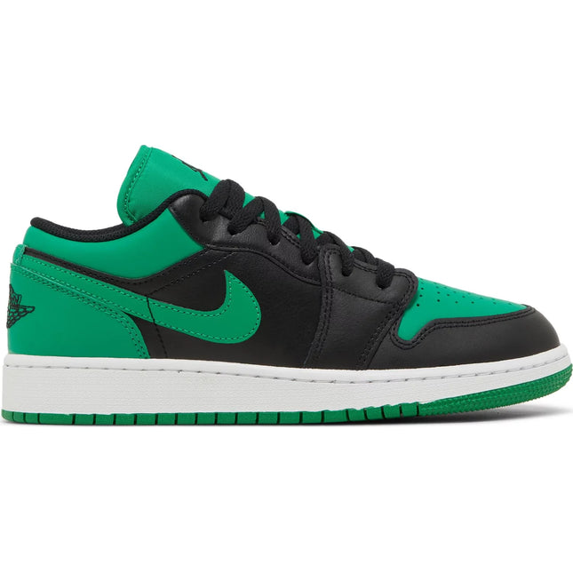 Air Jordan 1 Low GS 'Black Lucky Green'