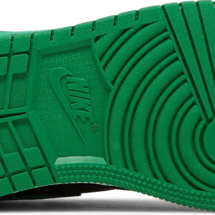 Nike Grade School Womens Air Jordan 1 Low Sneakers - 'Black Lucky Green'
