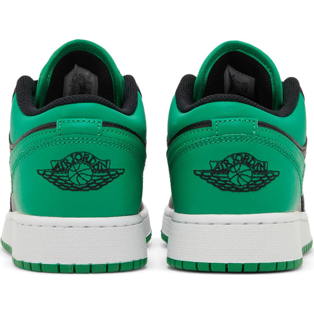 Air Jordan 1 Low GS 'Black Lucky Green'