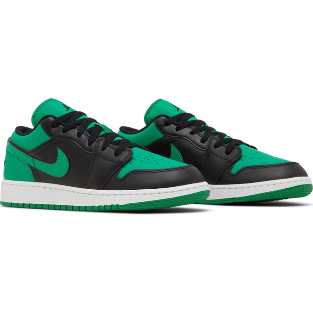 Air Jordan 1 Low GS 'Black Lucky Green'