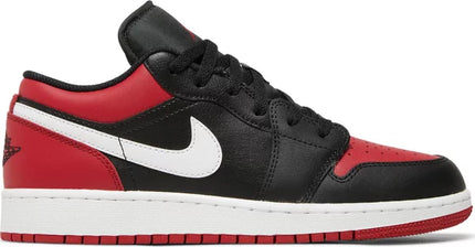 Nike Grade School Womens Air Jordan 1 Low Sneakers - 'Alternate Bred Toe'