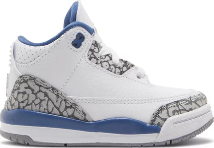 Nike Toddlers Air Jordan 3 Retro Sneakers - 'Washington Wizards'