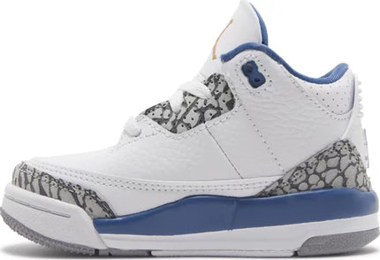Nike Toddlers Air Jordan 3 Retro Sneakers - 'Washington Wizards'
