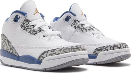 Nike Toddlers Air Jordan 3 Retro Sneakers - 'Washington Wizards'