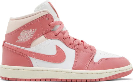 Wmns Air Jordan 1 Mid 'Strawberries and Cream'