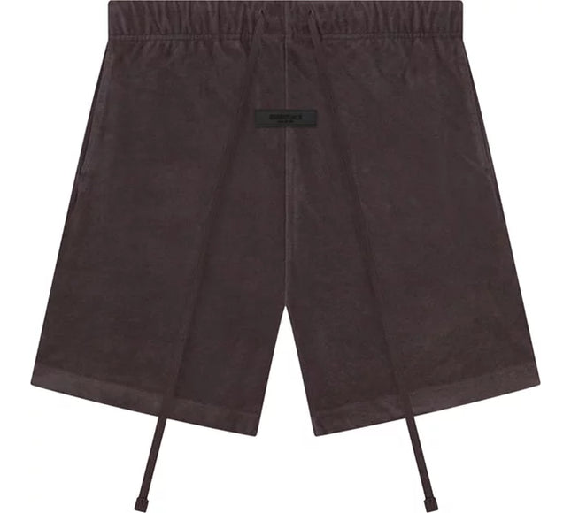 Fear of God Essentials Terry Short 'Plum'
