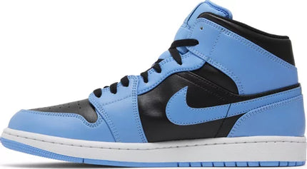 Air Jordan 1 Mid 'University Blue Black'