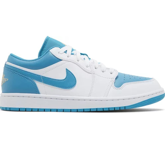 Nike Mens Air Jordan 1 Low Sneakers - 'Aquatone'