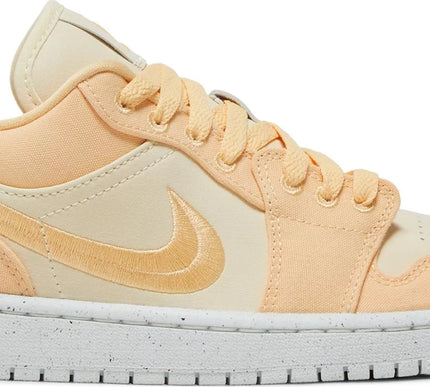 Nike Womens Air Jordan 1 Low SE Sneakers - 'Celestial Gold'