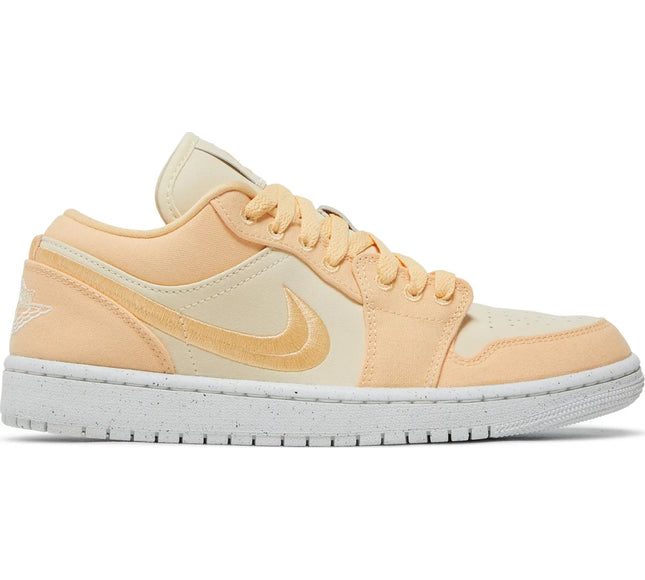 Nike Womens Air Jordan 1 Low SE Sneakers - 'Celestial Gold'