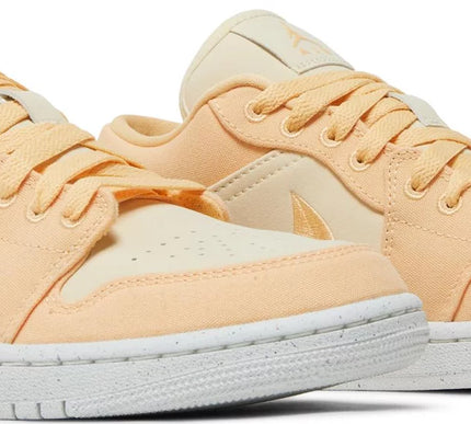 Nike Womens Air Jordan 1 Low SE Sneakers - 'Celestial Gold'