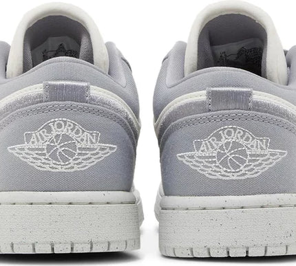 Nike Womens Air Jordan 1 Low SE Sneakers - 'Light Steel Grey'