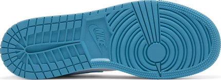 Nike Grade School Womens Air Jordan 1 Low Sneakers - 'Aquatone'