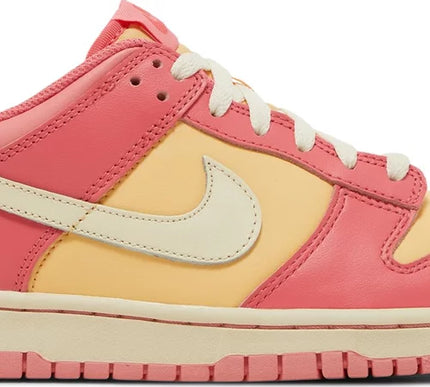 Nike Grade School Womens Dunk Low Sneakers - 'Strawberry Peach'