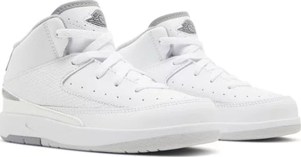 Nike Toddlers Air Jordan 2 Retro Sneakers - 'Cement Grey'