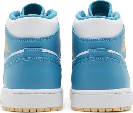 Nike Mens Air Jordan 1 Mid Sneakers - 'Aquatone'