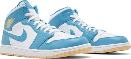 Nike Mens Air Jordan 1 Mid Sneakers - 'Aquatone'
