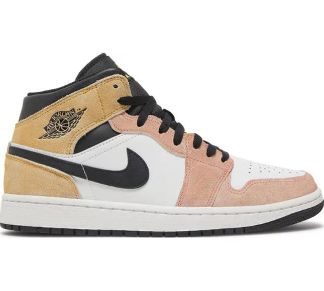 Nike Mens Air Jordan 1 Mid SE Sneakers - 'Flight Club'