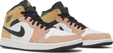 Nike Mens Air Jordan 1 Mid SE Sneakers - 'Flight Club'