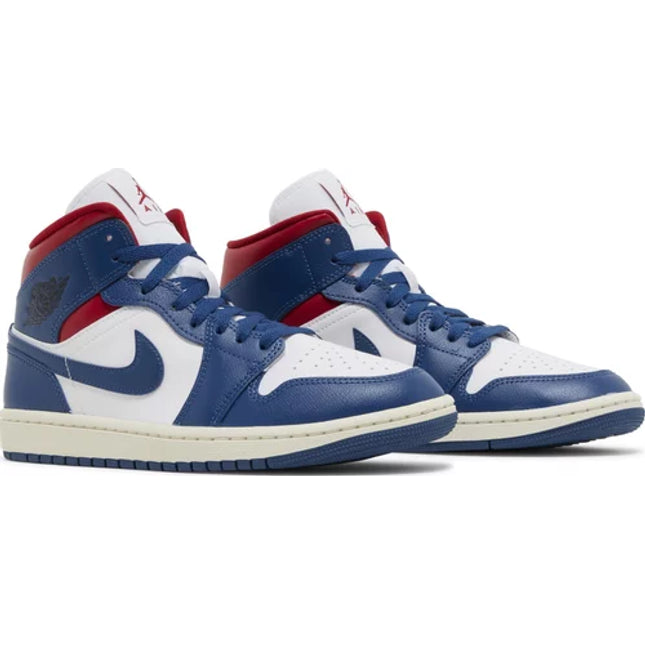 Wmns Air Jordan 1 Mid 'French Blue'