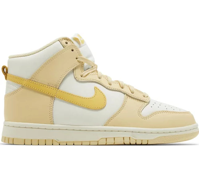 Nike Womens Dunk High Sneakers - 'Pale Vanilla Topaz'