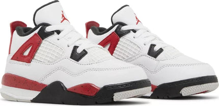 Nike Toddlers Air Jordan 4 Retro Sneakers - 'Red Cement'