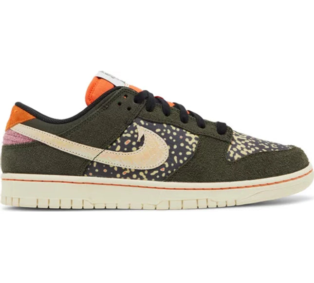 Nike Mens Dunk Low SE Sneakers - 'Gone Fishing - Rainbow Trout'