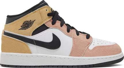 Nike Grade School Womens Air Jordan 1 Mid SE Sneakers - 'Flight Club'