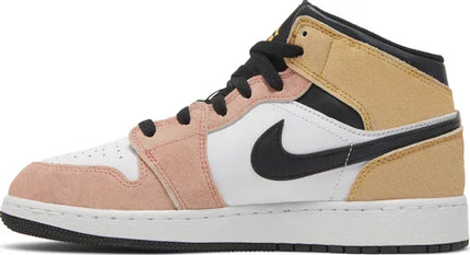 Nike Grade School Womens Air Jordan 1 Mid SE Sneakers - 'Flight Club'