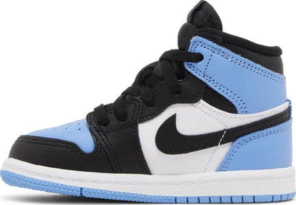 Nike Toddlers Air Jordan 1 Retro High OG Sneakers - 'UNC Toe'