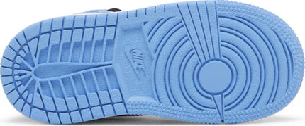Nike Toddlers Air Jordan 1 Retro High OG Sneakers - 'UNC Toe'
