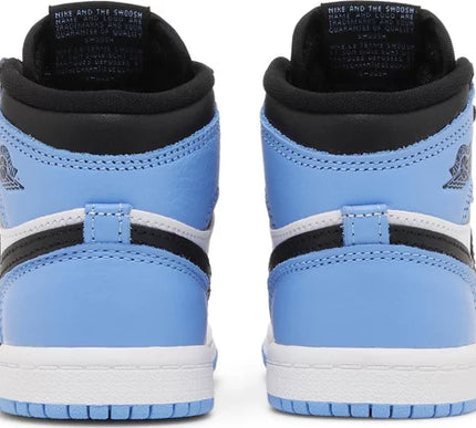 Nike Toddlers Air Jordan 1 Retro High OG Sneakers - 'UNC Toe'